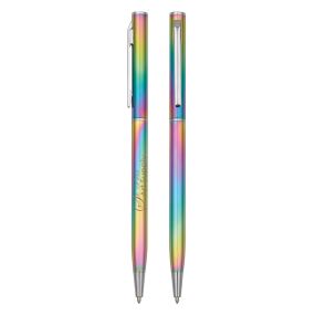 rainbow pens with an imprint saying st. pete art supply