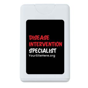 Disease Intervention Specialist - Hand Sanitizer Card .66 Oz.