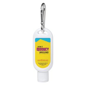 Don't Monkey Around - 1.8 Oz. Sunscreen With Carabiner Spf 30