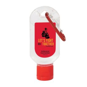 Fight HIV Together - 1.8 Oz. Hand Sanitizer With Carabiner