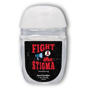 Fight The Stigma - Hand Sanitizer Gel Pocket Bottle