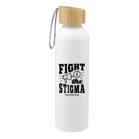 Fight The Stigma - Ryze Aluminum Sports Water Bottle 22 oz