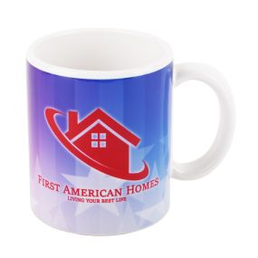 Full Color Ceramic Coffee Mug - Customizable Full Color Print