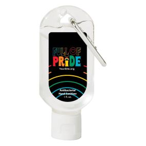 Full Of Pride - 1 Oz. Hand Sanitizer With Carabiner