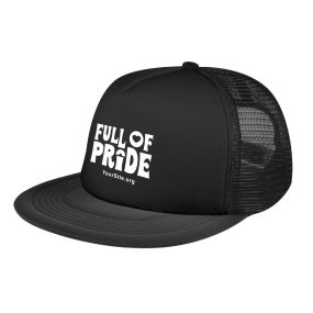Full Of Pride - Flat Bill Trucker Cap