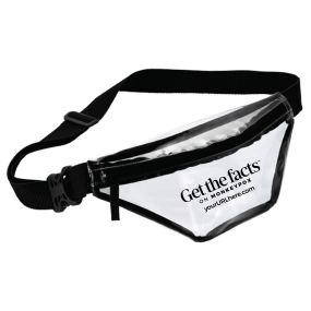 Get The Facts - Clear Fanny Pack