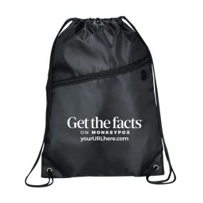 Get The Facts - Robin Drawstring Bag