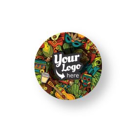 Latinx Jungle Print Joy Collection  Sticker