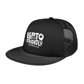 LGBTQ Friendly - Flat Bill Trucker Cap