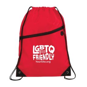 LGBTQ Friendly - Robin Drawstring Bag