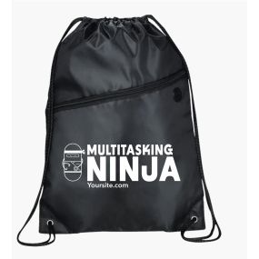 Multitasking Ninja - Robin Drawstring Bag