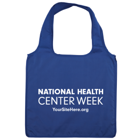National Health Center Week (Blue) - Adventure Tote Bag