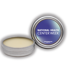 National Health Center Week (Blue) - All Natural Lip Balm Tin