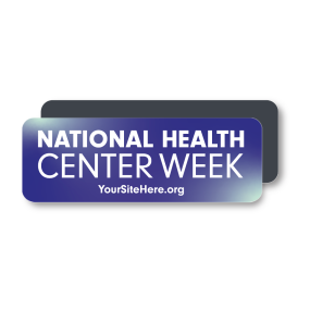 National Health Center Week (Blue) - Magnet