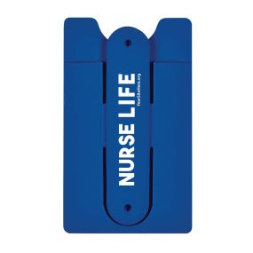 Nurse Life - Silicone Phone Wallet With Stand