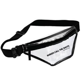 Nurses Call The Shots - Clear Fanny Pack