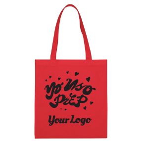 PrEP Chica- Red Sublimated PET Non-Woven Tote Bag