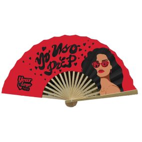PrEP Chica Collection Small Bamboo Fan