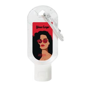 PrEP Chica Collection - 1 Oz. Hand Sanitizer With Carabiner