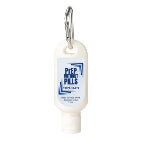 PrEP Without Pills - 1.8 Oz. Sunscreen With Carabiner Spf 30