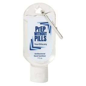  PrEP Without Pills - 1.8 Oz Hand Sanitizer With Carabiner