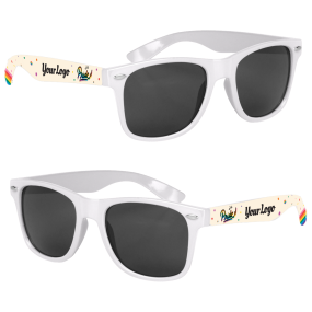 Pride Confetti - Full-Color Malibu Sunglasses