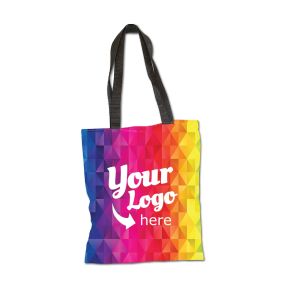 Rainbow Mosaic Tote Bag - Medium
