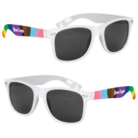 Rainbow Joy Melt Collection - Full-Color Malibu Sunglasses