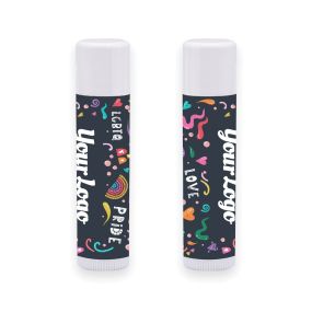 white value lip balm with purple background and text saying whole woman's health
