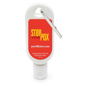 Stop The Pox - 1 Oz. Sunscreen With Carabiner Spf 30