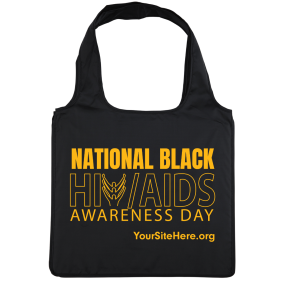 TRIO National Black HIV/AIDS Awareness Day - Adventure Tote Bag