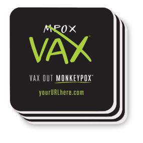 Vax Out - Coasters