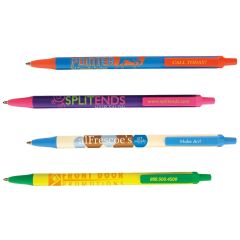 4 pens with full color imprints on them