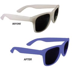 color changing sunglasses that change from frost to blue