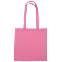 blank pink tote bag