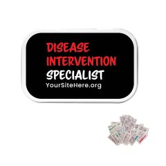 Disease Intervention Specialist - Full Color Tin First Aid Relief Kit