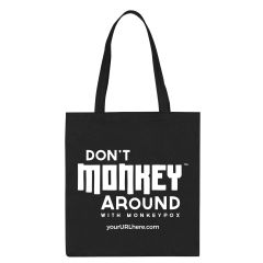Don't Monkey Around - Non-Woven Economy Tote Bag