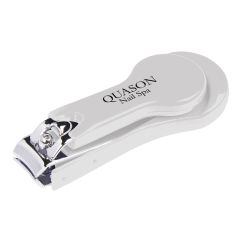 personalized white nail clippers with silk-screen design