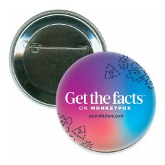 Get The Facts - Button Pin