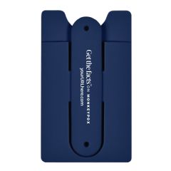 Get The Facts - Silicone Phone Wallet With Stand