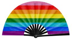 Gilbert Baker  Pride Flag Snap Fan