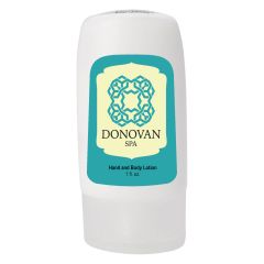 personalized hand and body lotion with clear lid