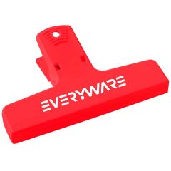 red food clip with an imprint saying everyware