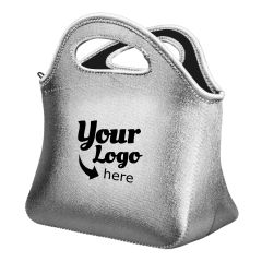 Klutch Metallic Neoprene Lunch Bag