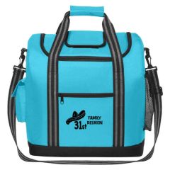 lunch bag with detachable strap and carry handles
