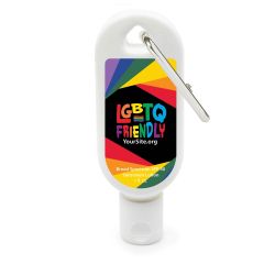 LGBTQ Friendly - 1 Oz. Sunscreen With Carabiner Spf 30