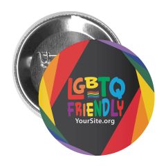 LGBTQ Friendly - Button Pin