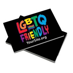 LGBTQ Friendly - 4" x 6" Postcard