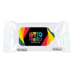 LGBTQ Friendly - Wet Wipe Packet