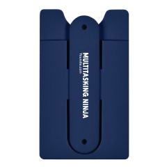 Multitasking Ninja - Silicone Phone Wallet With Stand